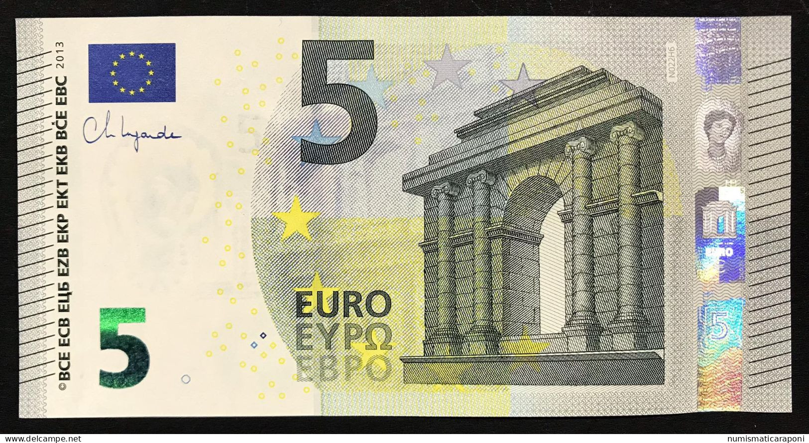 Austria 5 €  Lagarde N022H6 Unc Cod.€.263 - 5 Euro