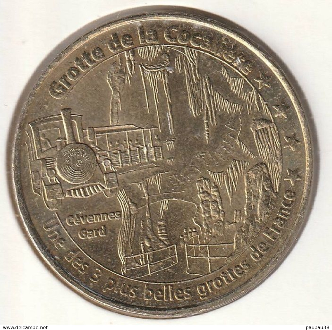 MONNAIE DE PARIS 2006 - 30 SAINT-AMBROIX Grotte De La Cocalière - Une Des 3 Plus Belles Grottes De France - 2006