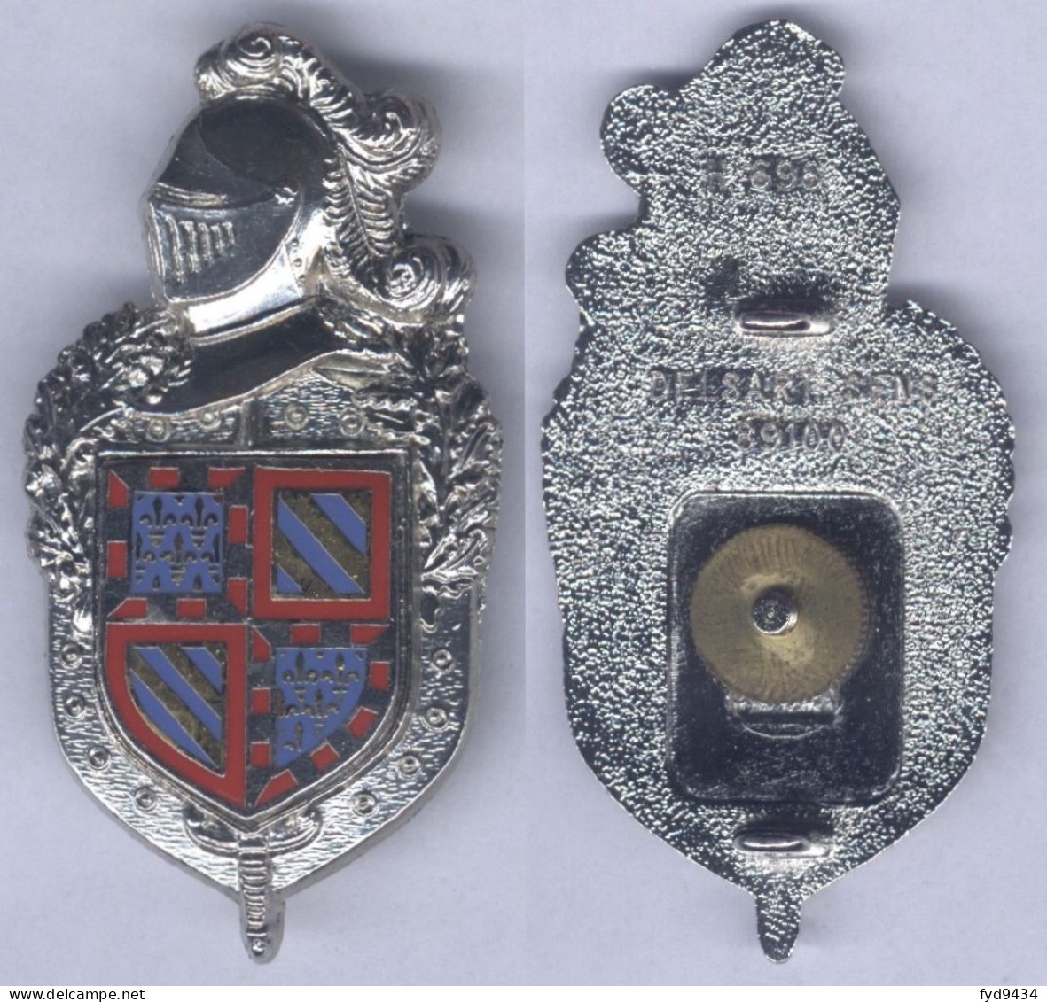 Insigne De La Compagnie De Circulation Routiére De Gendarmerie De Bourgogne - Police & Gendarmerie