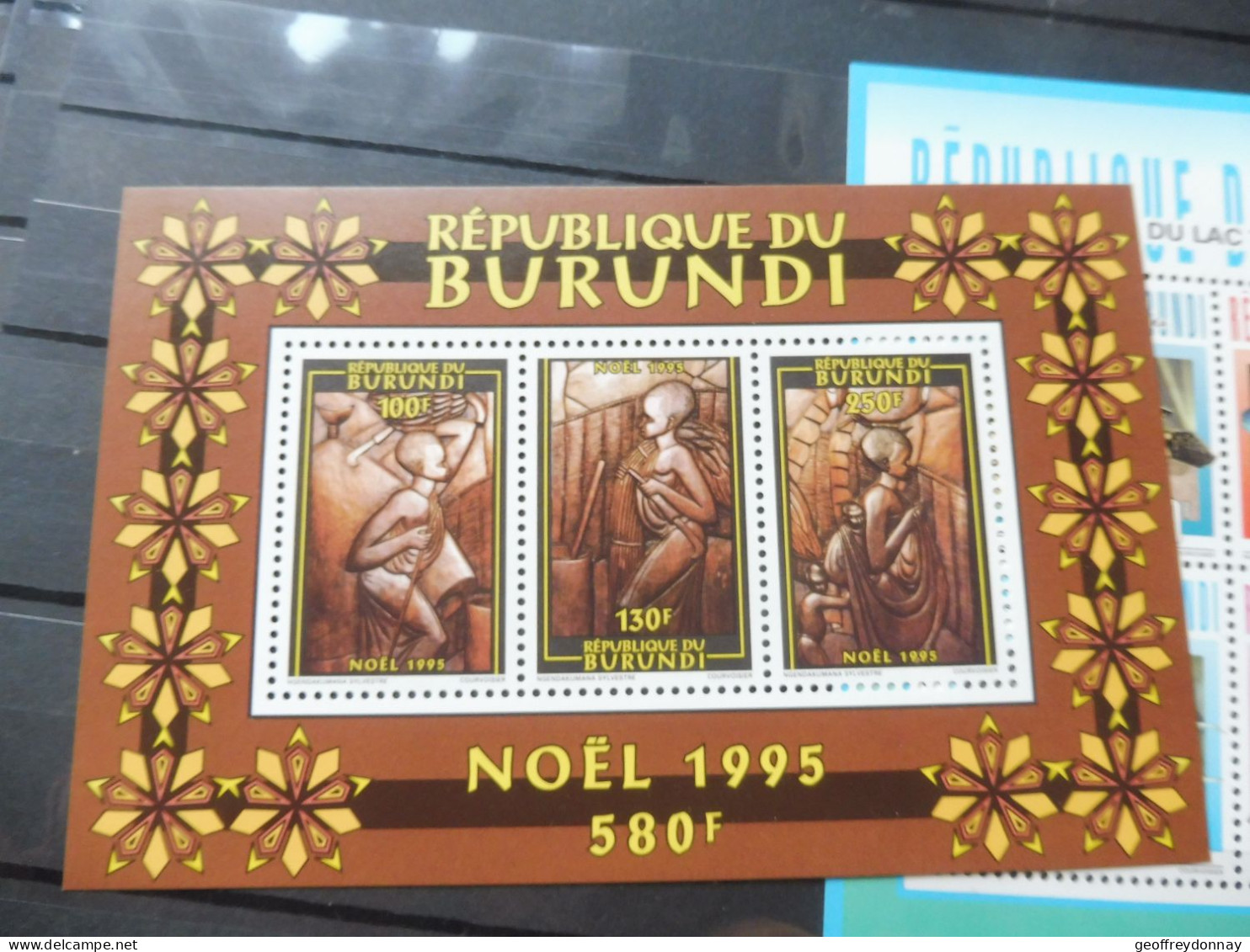 Burundi Bloc Bl Blok 136 Noel Kerstmis Christmas Neuf ** 1995 - Ungebraucht