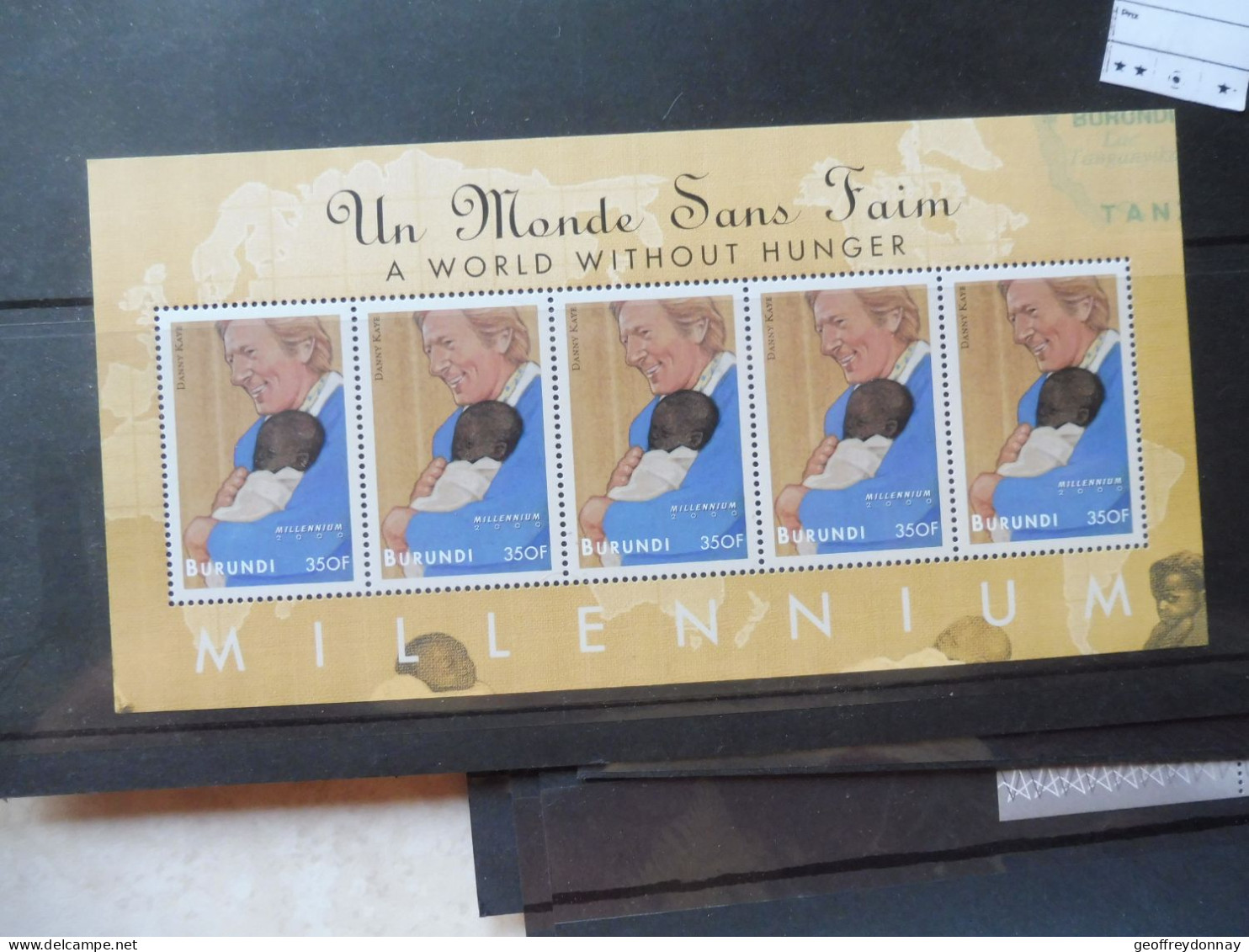 Burundi Bloc Bl Blok 140 Millenaire Neuf ** Mnh Parfait Perfect 2000 - Hojas Y Bloques