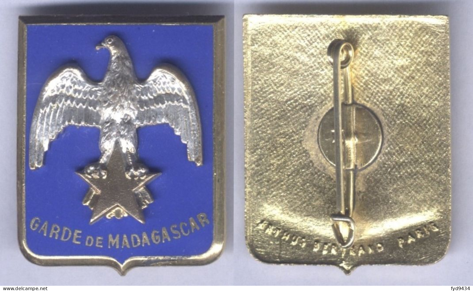 Insigne Garde De Madagascar - Polizia