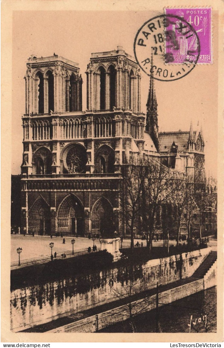 FRANCE - Paris En Flanant - Notre Dame - Eglise - Carte Postale Ancienne - Notre Dame Von Paris