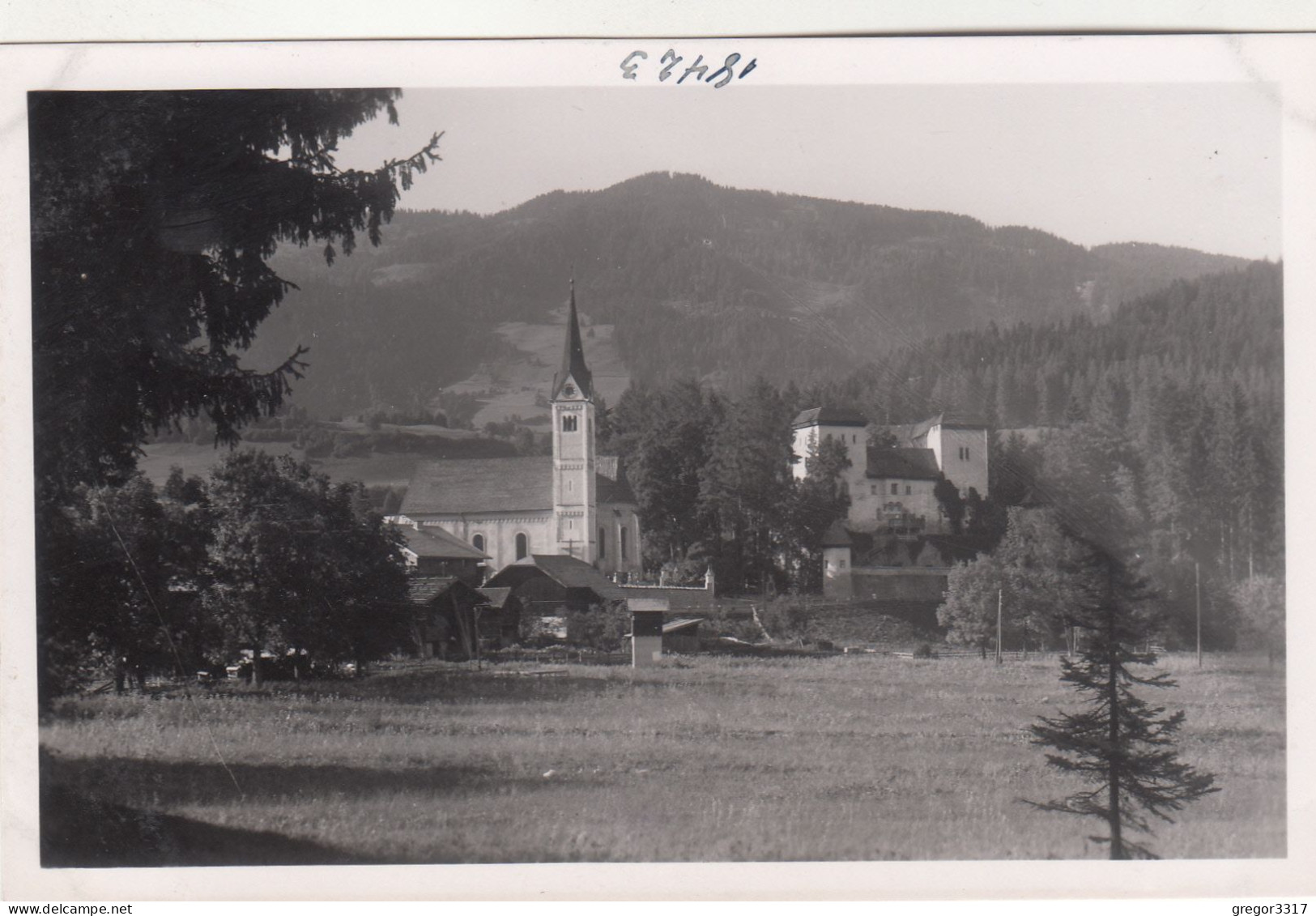 D8831) GOLDEGG Im PONGAU - Salzburg - Kirche U. Schloß ALT - Goldegg