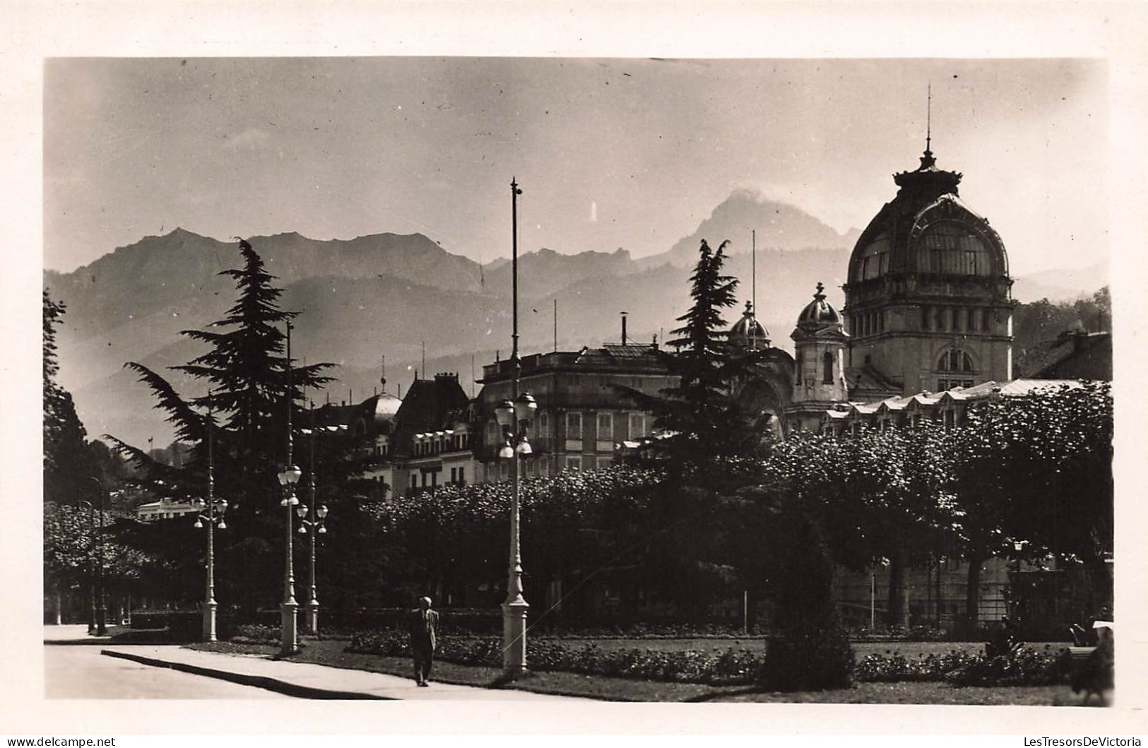 FRANCE - Evian Les Bains (Haute Savoie) - Edit R Brunard - Etablissement Thermal  - Carte Postale Ancienne - Evian-les-Bains