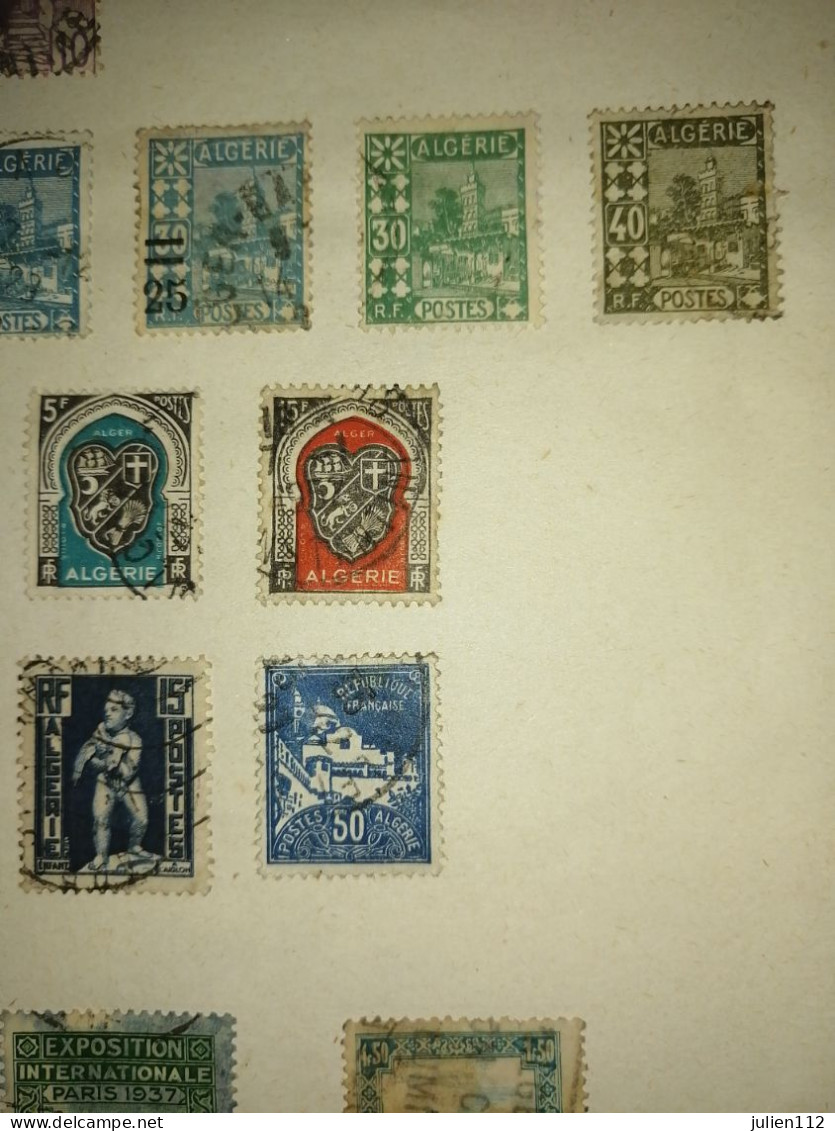 Timbres Algérie