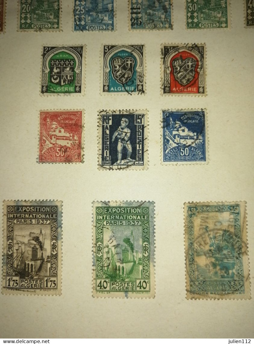 Timbres Algérie