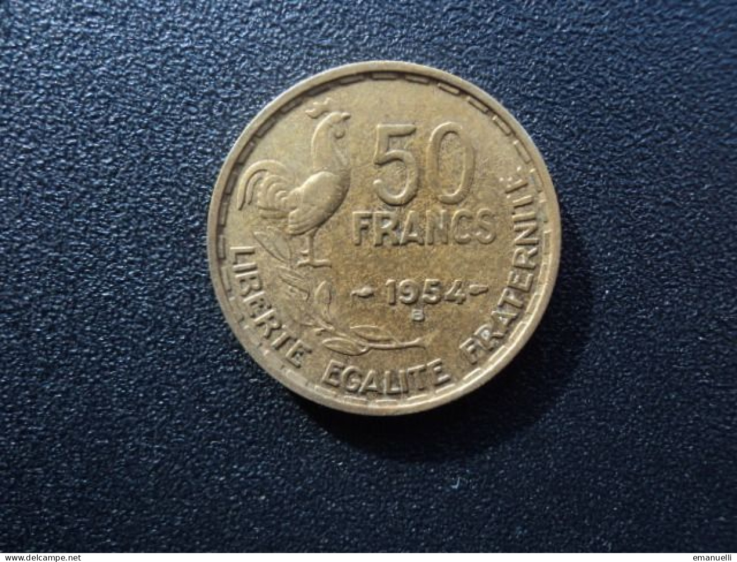 FRANCE : 50 FRANCS   1954 B    F.425 / G.880 / KM 918.2     TTB - 50 Francs