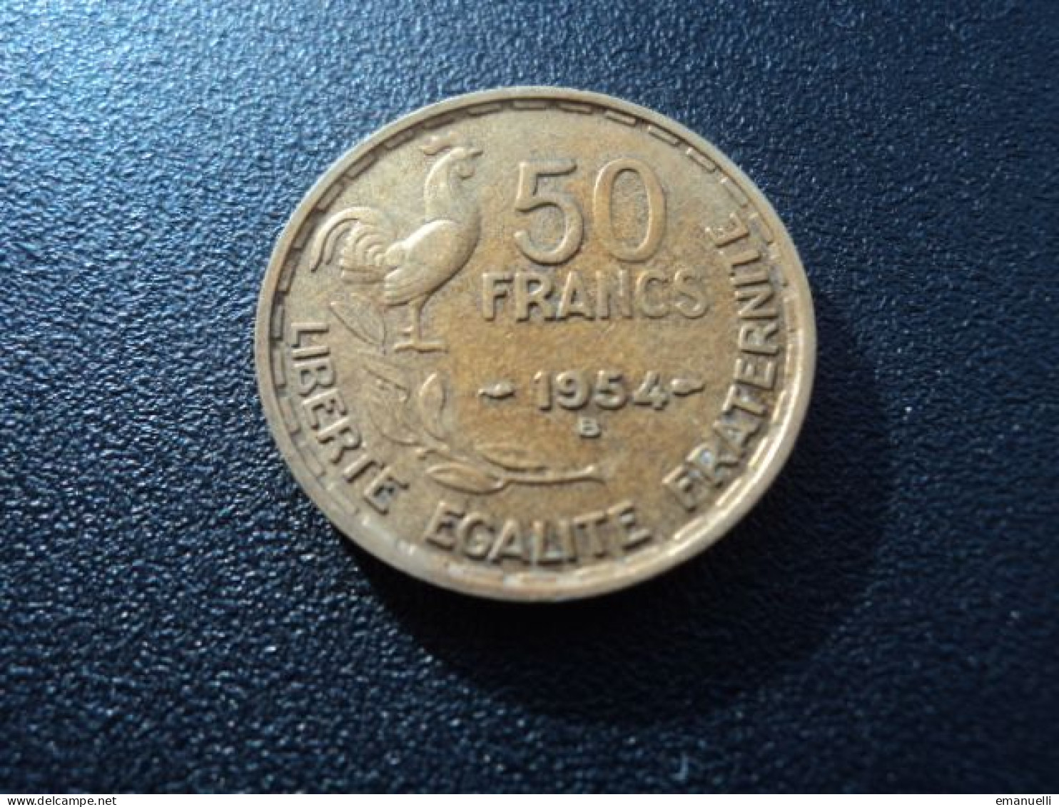 FRANCE : 50 FRANCS   1954 B    F.425 / G.880 / KM 918.2     TTB - 50 Francs