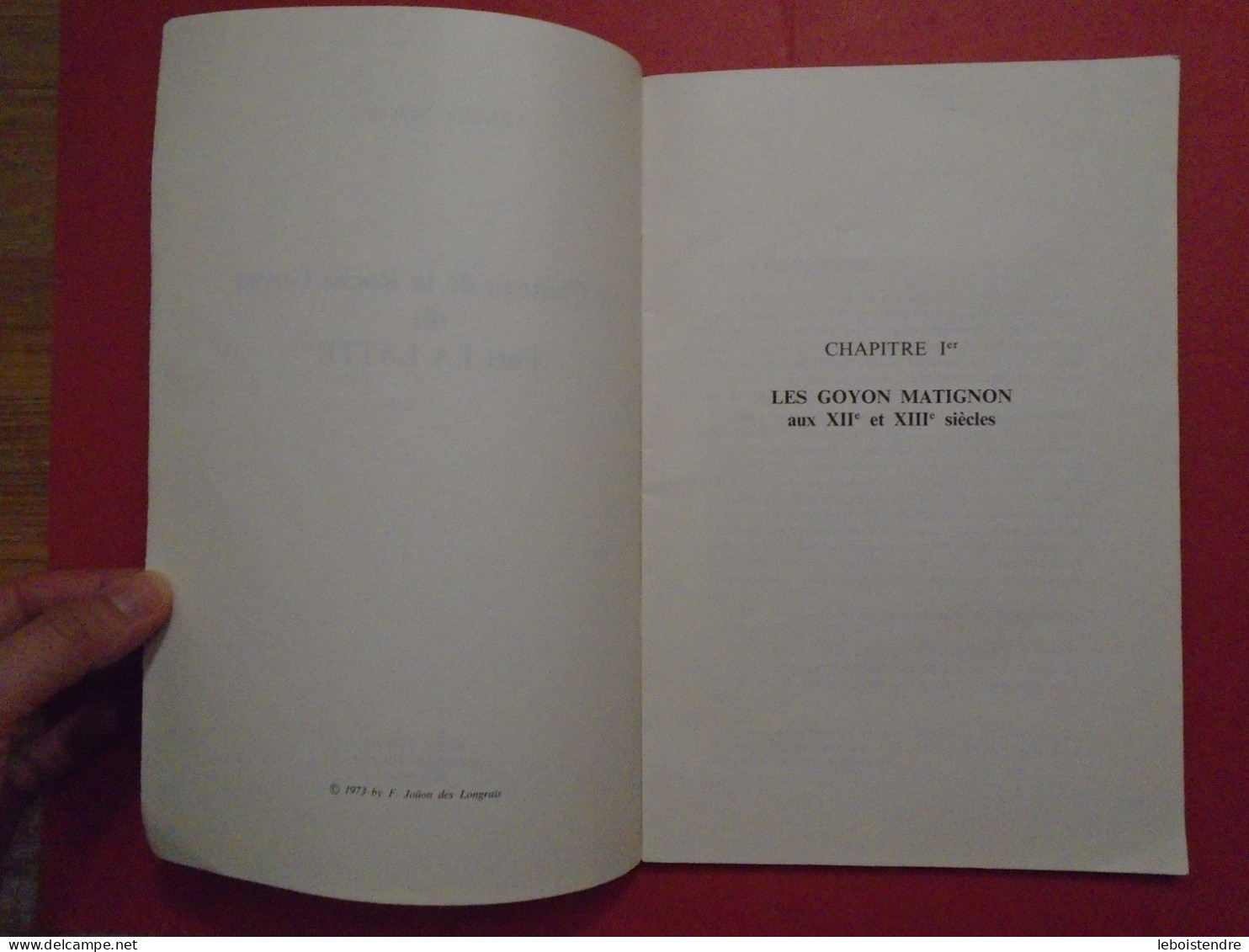 LE CHATEAU DE LA ROCHE GOYON DIT FORT LA LATTE SEKIJO NO SHI 1973 JOSEPH FLOCH IMPRIMEUR - Bretagne