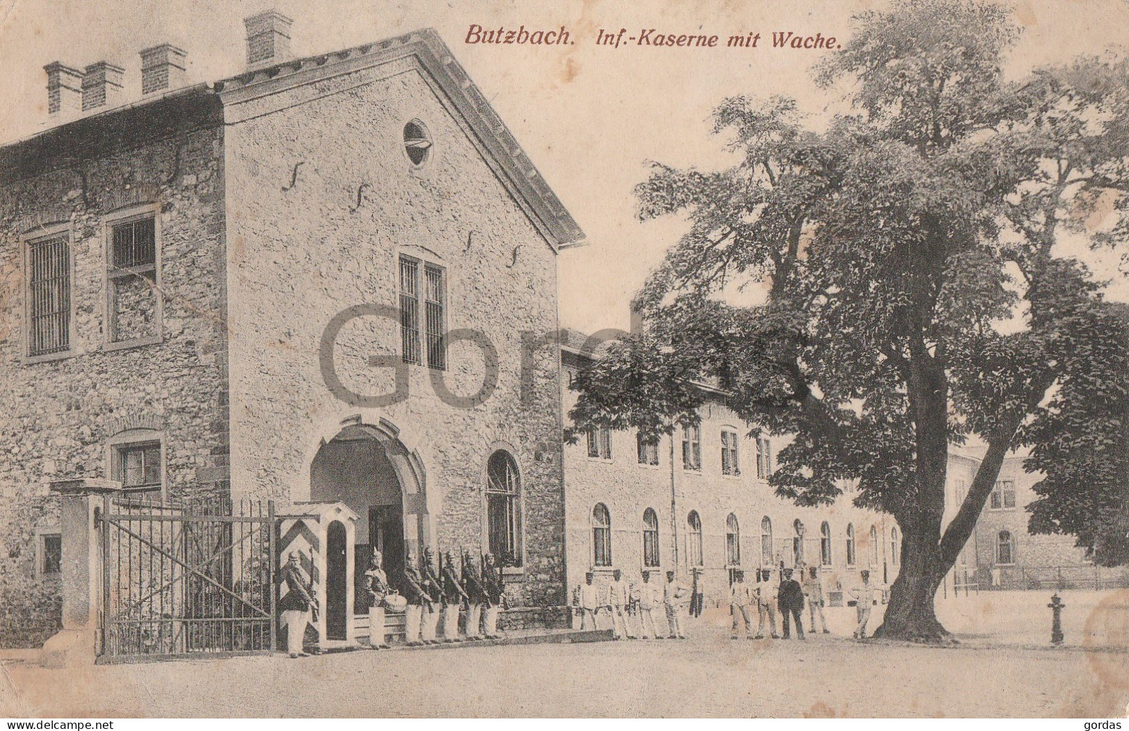Germany - Butzbach - Infanterie Kaserne Mit Wache - Butzbach