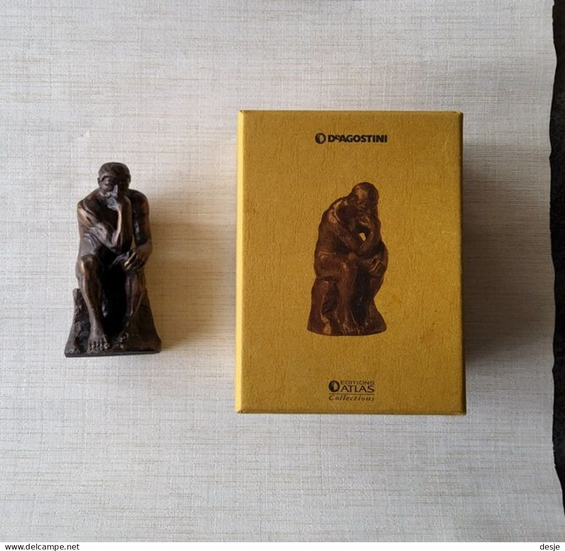 De Denker 1880 Naar Rodin In Brons Door Editions Atlas - Bronzen