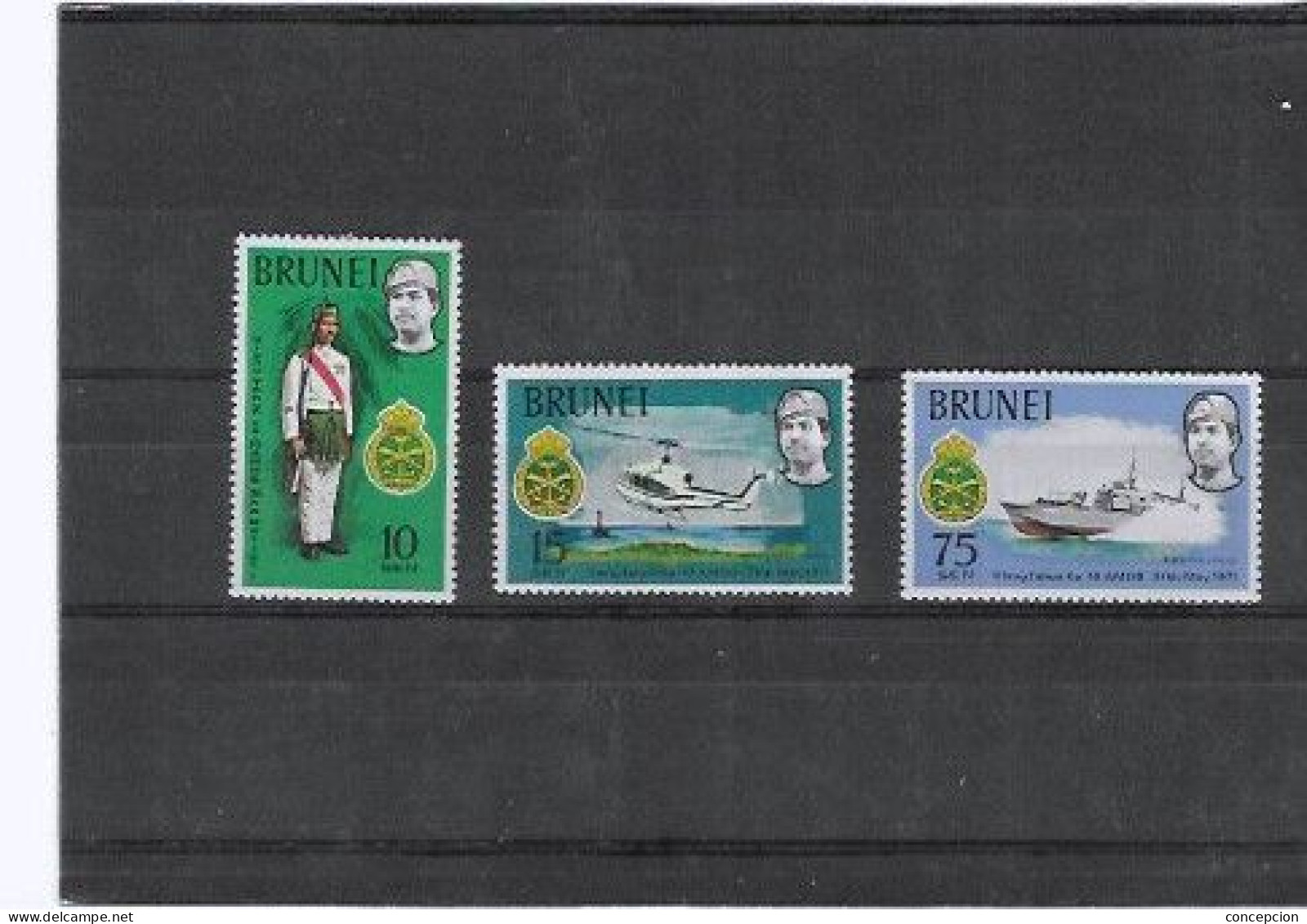 BRUNEI Nº 158 AL 160 - Brunei (1984-...)