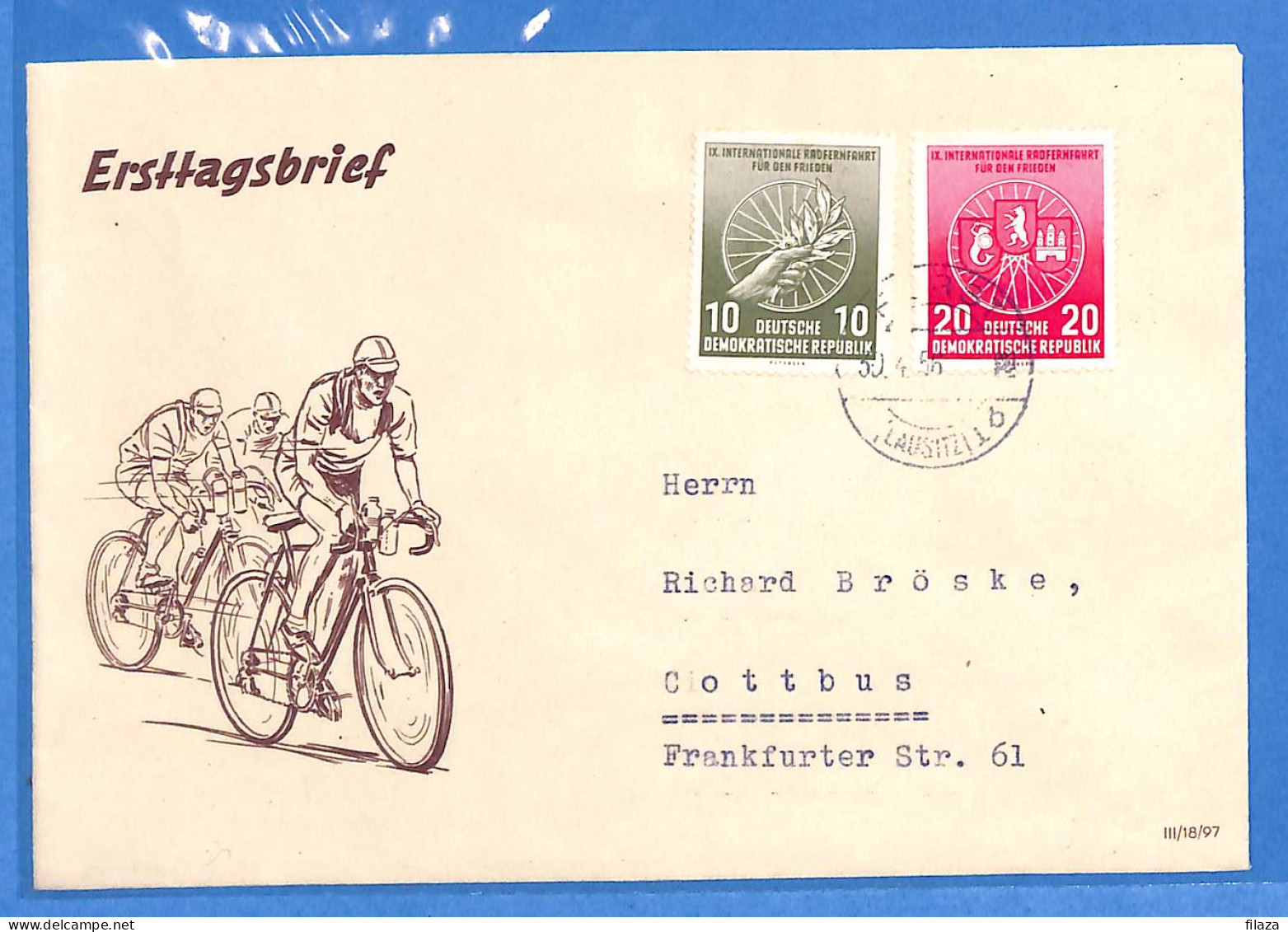 Allemagne DDR - 1956 - Lettre De Frost - G25379 - Covers & Documents