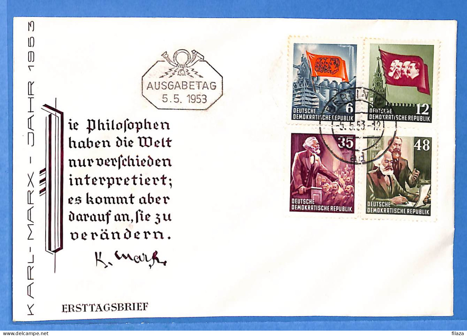 Allemagne DDR - 1953 - Lettre De Berlin - G25400 - Covers & Documents