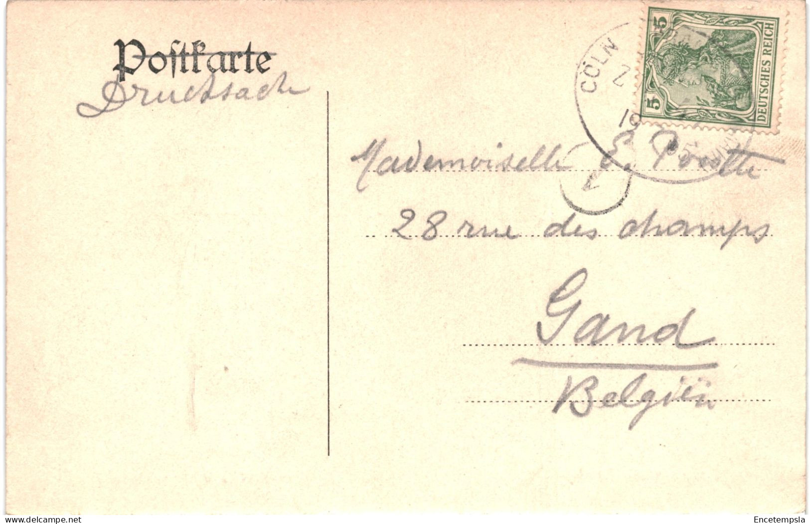 CPA Carte Postale Germany  Drachenfels  U. Drachenburg 1909 VM74275 - Drachenfels