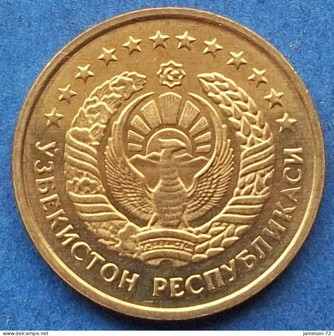 UZBEKISTAN - 1 Tiyin 1994 KM# 1 Independent Republic (1991) - Edelweiss Coins - Uzbenisktán