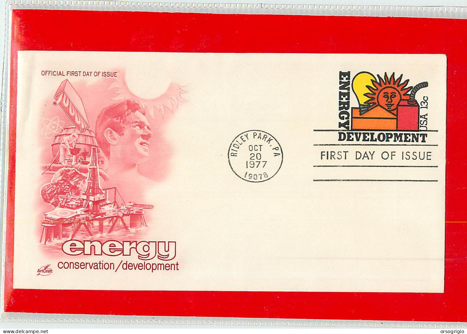 USA - Intero Postale - ENERGY DEVELOPMENT - 1961-80