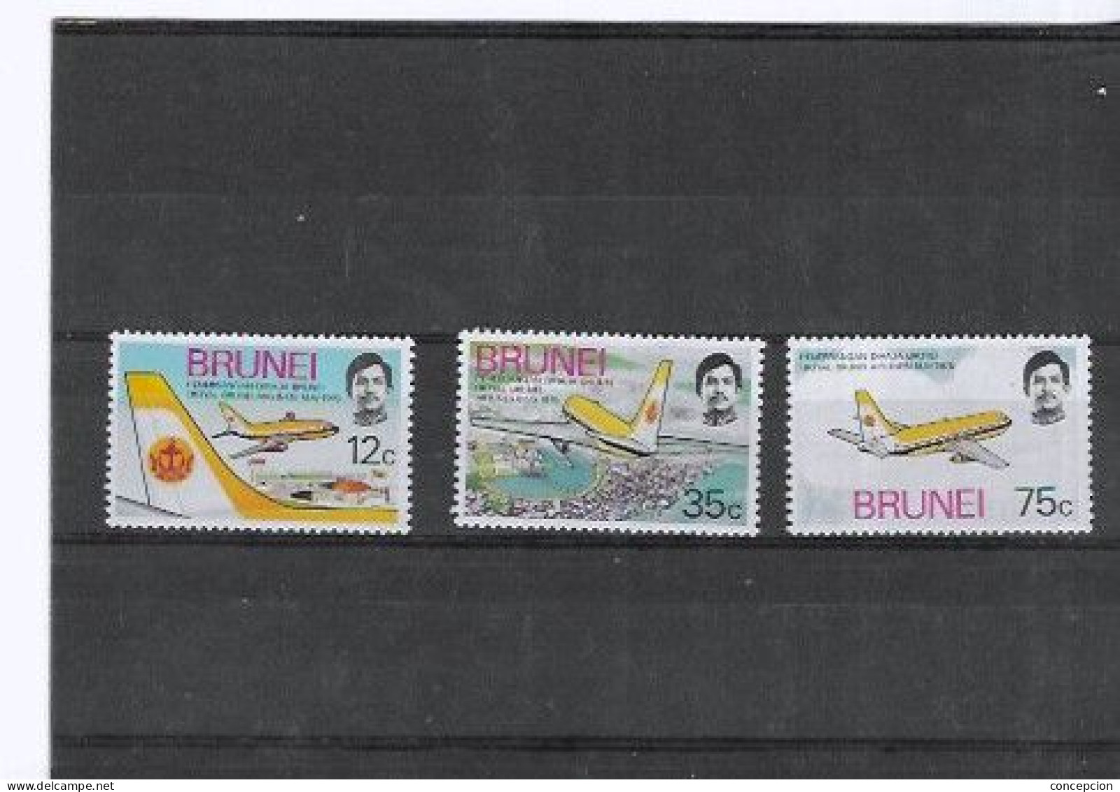 BRUNEI Nº 213 AL 215 - Brunei (1984-...)