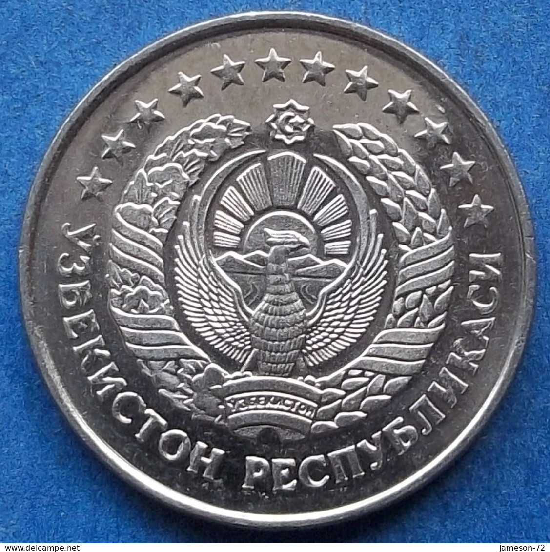 UZBEKISTAN - 10 Tiyin 1994 KM# 4 Independent Republic (1991) - Edelweiss Coins - Uzbenisktán