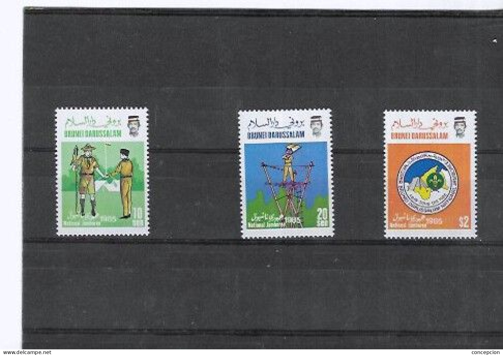 BRUNEI Nº 330 AL 332 - Brunei (1984-...)