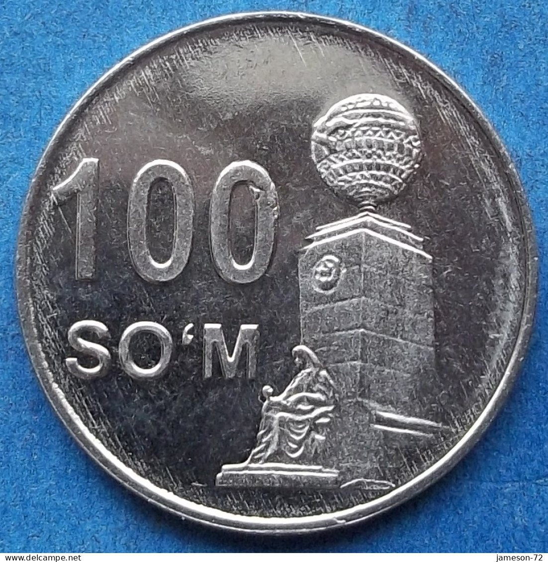 UZBEKISTAN - 100 Som 2018 "Independence And Goodness Monument" KM# 37 Independent Republic (1991) - Edelweiss Coins - Uzbenisktán