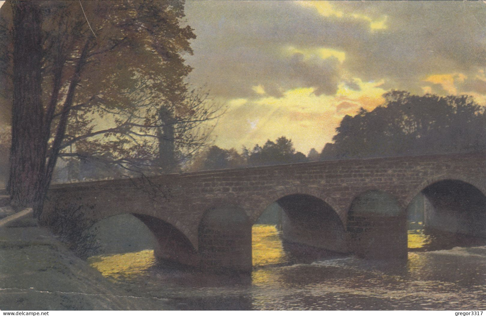 D8869) BABENHAUSEN 1914 - Brücke Sonnelicht - Babenhausen