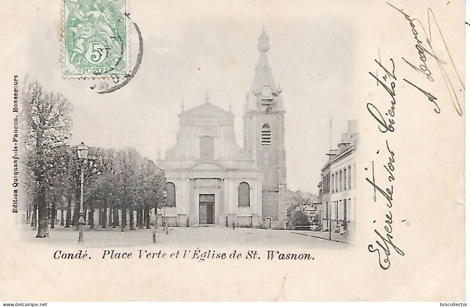 CONDE ( 59 ) - Place Verte - Conde Sur Escaut