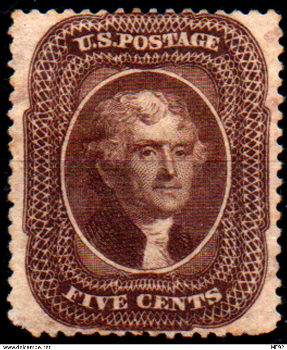 Estados Unidos Nº 12. Año 1857/60 - Unused Stamps