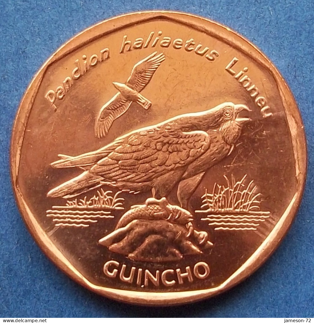 CAPE VERDE - 5 Escudos 1994 "Osprey" KM# 28 Independent Republic (1975) - Edelweiss Coins - Capo Verde