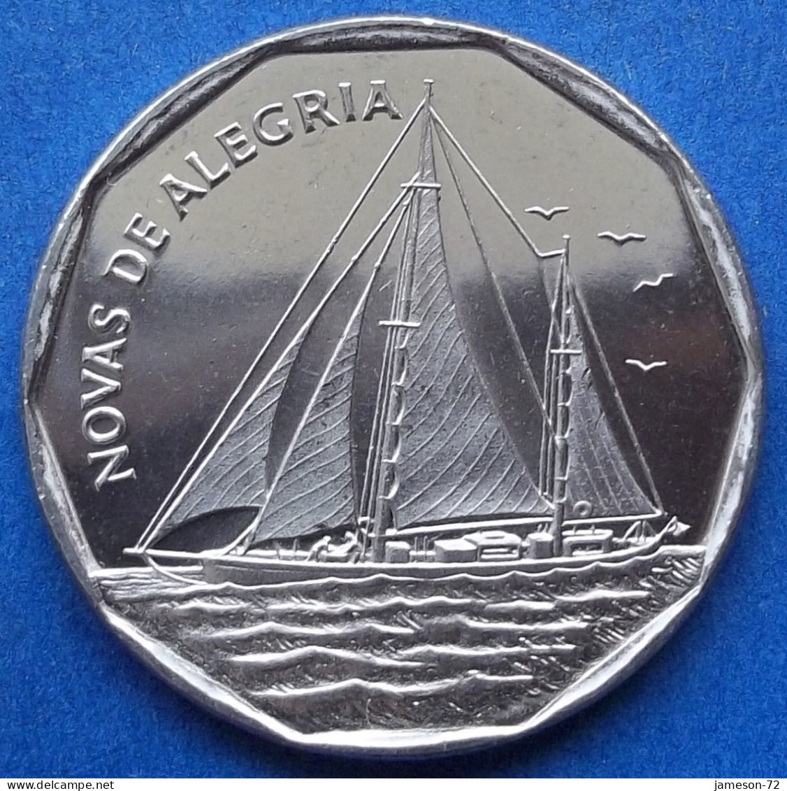 CAPE VERDE - 20 Escudos 1994 "Sailship Novas De Alegria" KM# 42 Independent Republic (1975) - Edelweiss Coins - Cabo Verde