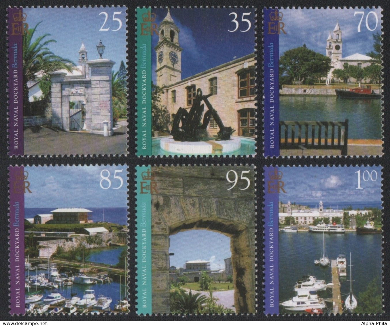 Bermuda 2004 - Mi-Nr. 867-872 ** - MNH - Boote / Boats - Bermuda