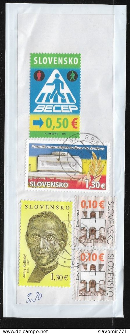 Used ** Insured Shipment POFIS 04 Slovakia ** Slowakei ** Slovensko - Gebraucht