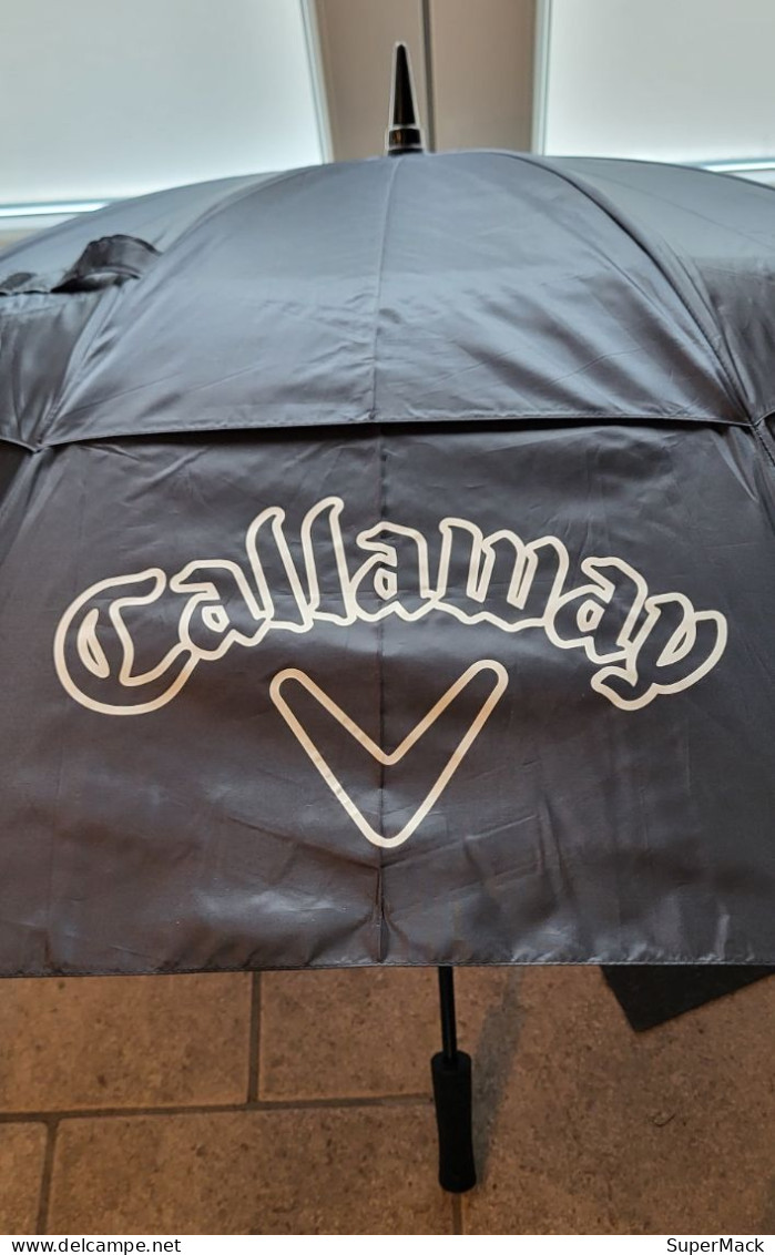 CALLAWAY/MERCEDES Parapluie De Golf Large 130 Cm ** NEUF ** - Sombrillas & Paraguas