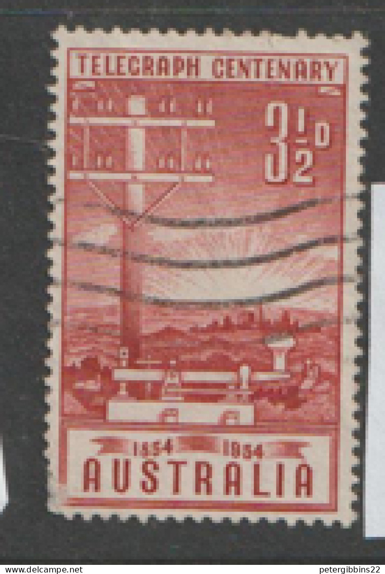 Australia   1954  SG 273  Telegraph  Centenary     Fine Used - Oblitérés