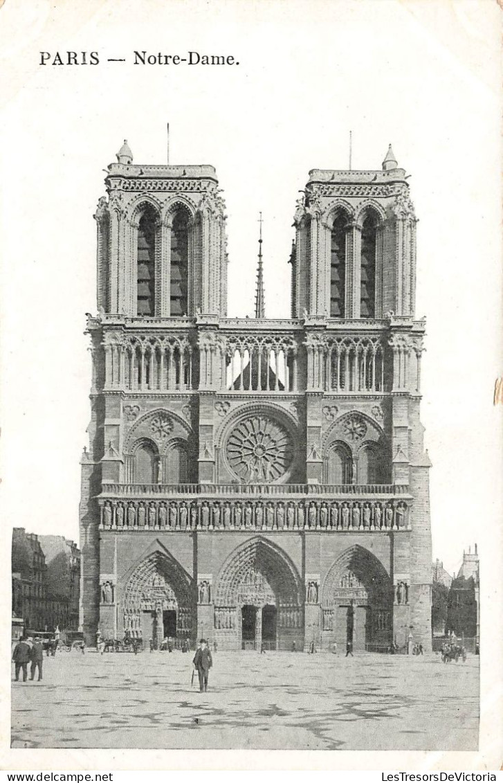 FRANCE - Paris - Notre Dame - Animé - Carte Postale - Notre Dame De Paris