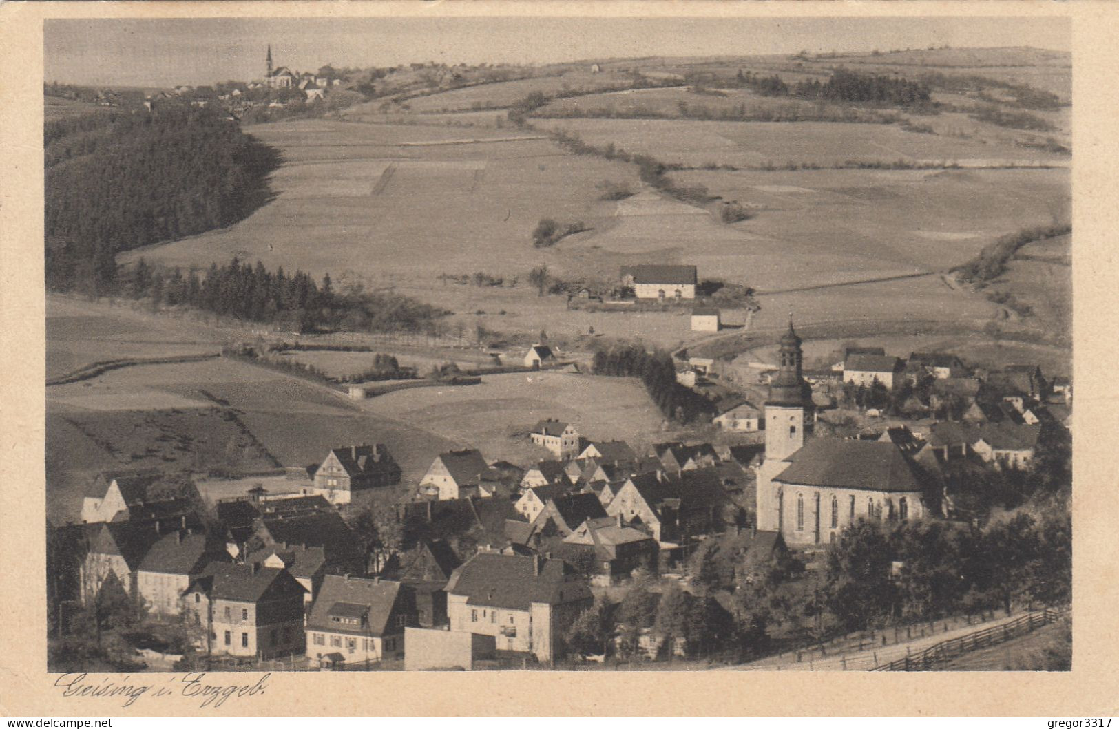 D8874) GEISING Im Erzgebirge - 28.8.1928 - Geising