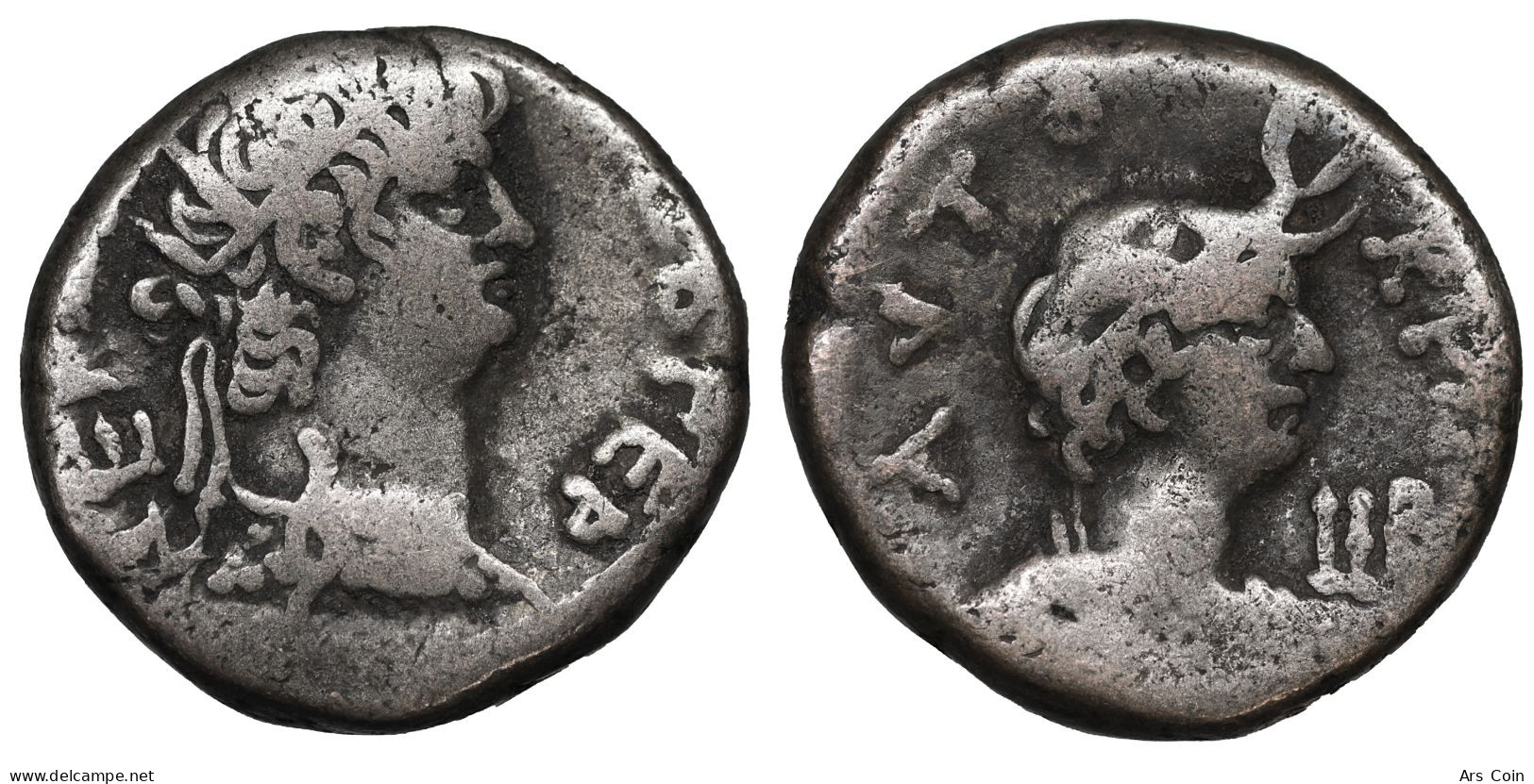 EGYPT, Alexandria. Nero. 54-68 AD. Billon Tetradrachm - Les Julio-Claudiens (-27 à 69)