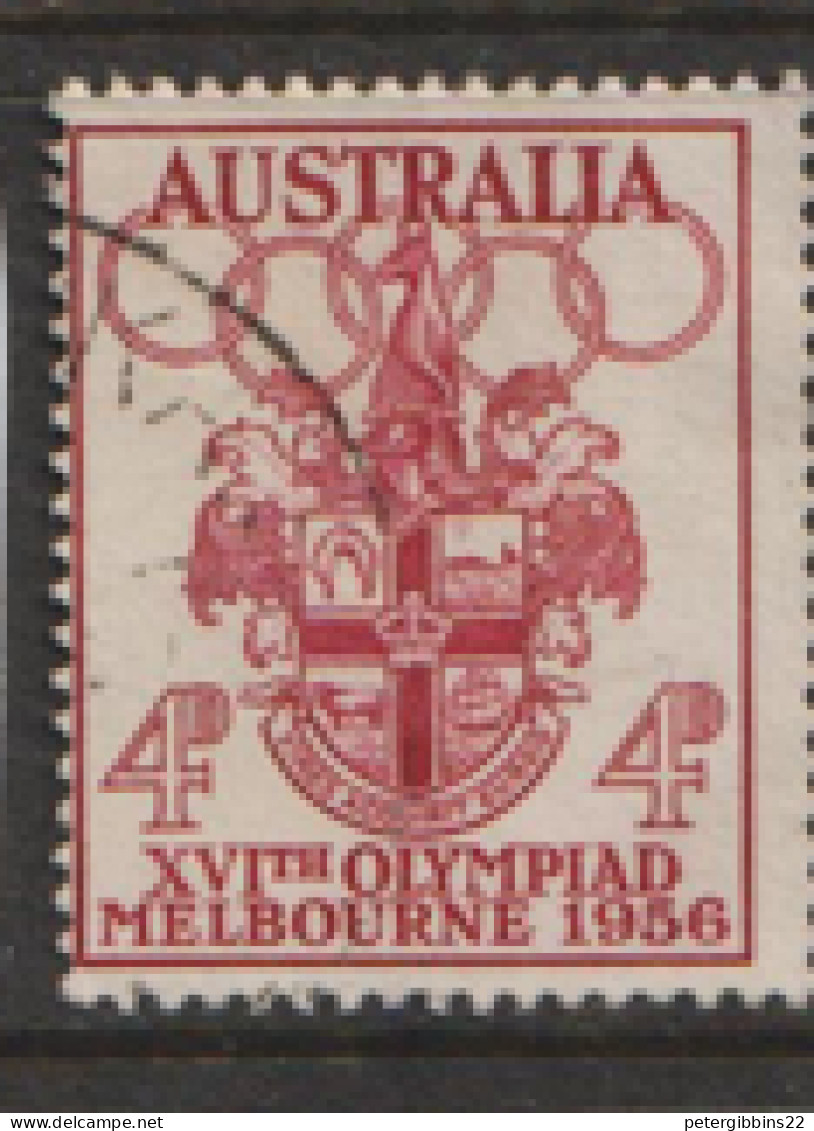 Australia   1956  SG 290  Olympics      Fine Used - Used Stamps