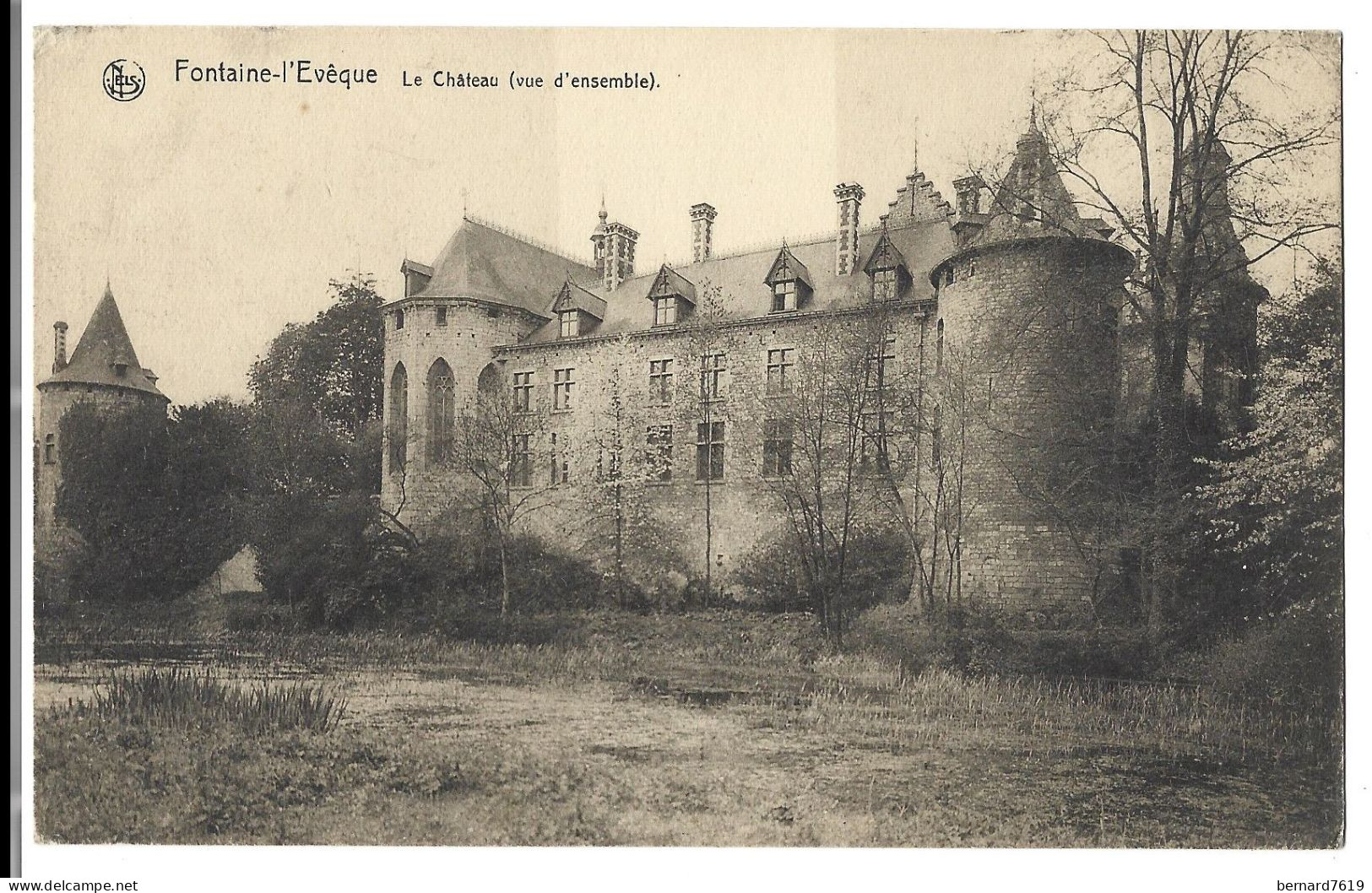 Belgique  -  Fontaine L'eveque  - Le  Chateau -  Vue D'ensemble - Fontaine-l'Evêque