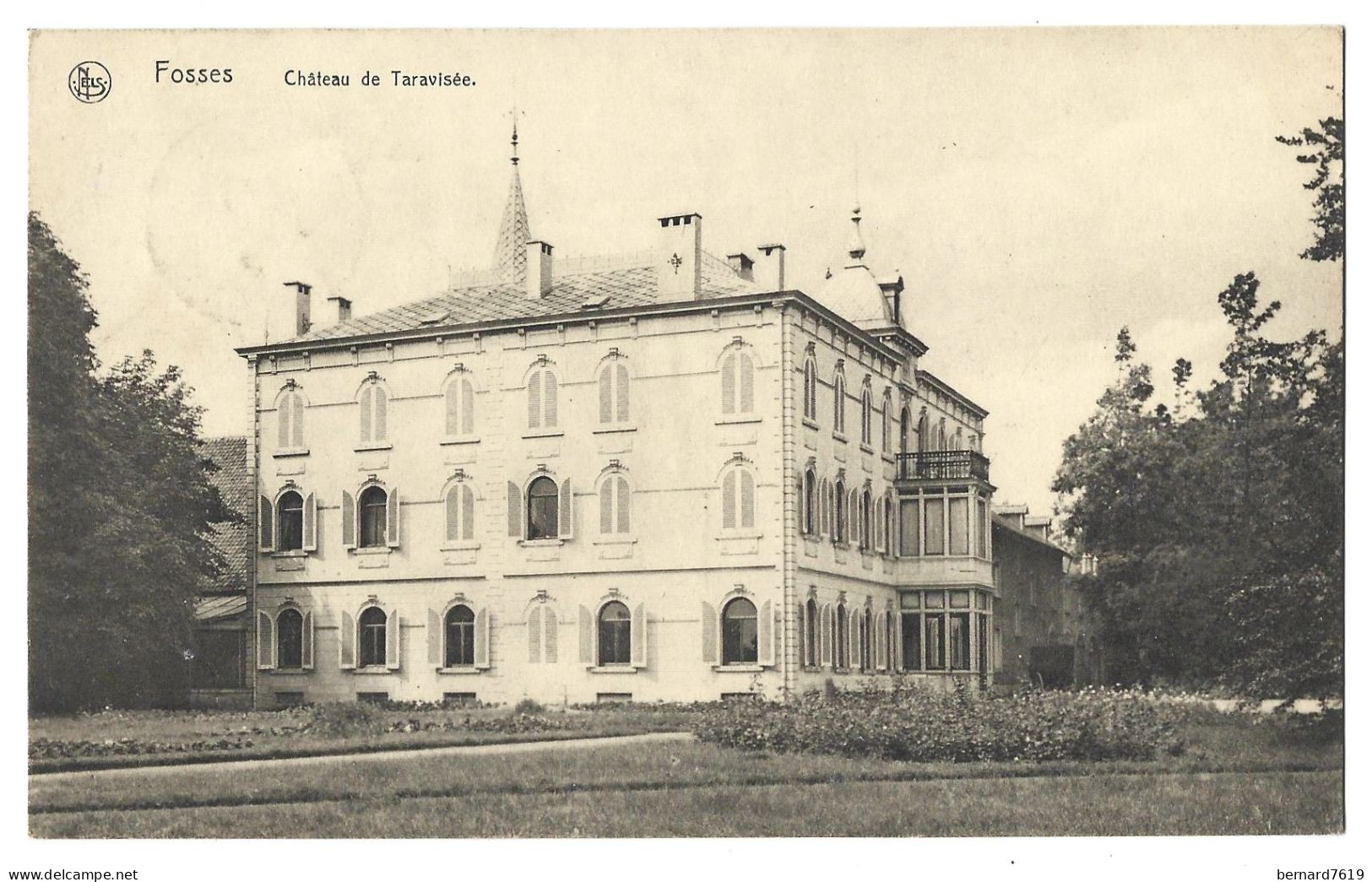 Belgique  -  Fosses  -  Chateau De Taravisee   - Ecris  Comte  De  Kerchove  D'exaende - Fosses-la-Ville