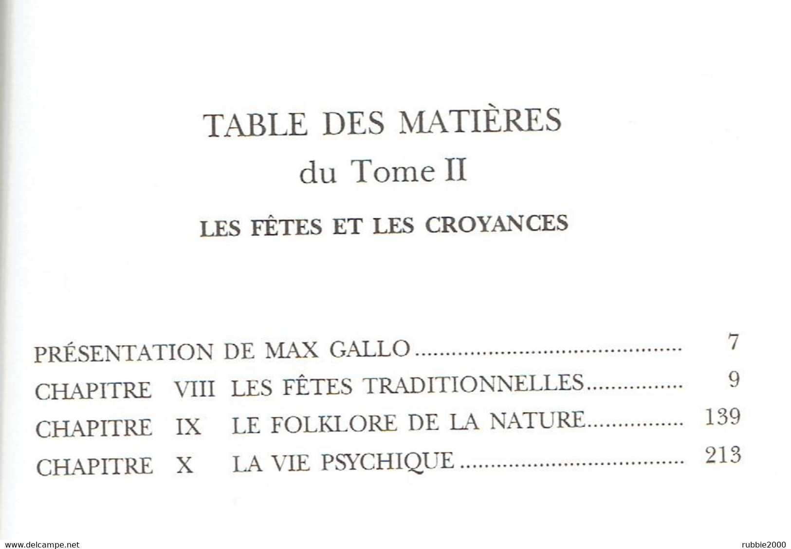 TRADITIONS POPULAIRES DE PROVENCE 1996 CLAUDE SEIGNOLLE DU BERCEAU A LA TOMBE LES FETES ET LES CROYANCES - Provence - Alpes-du-Sud