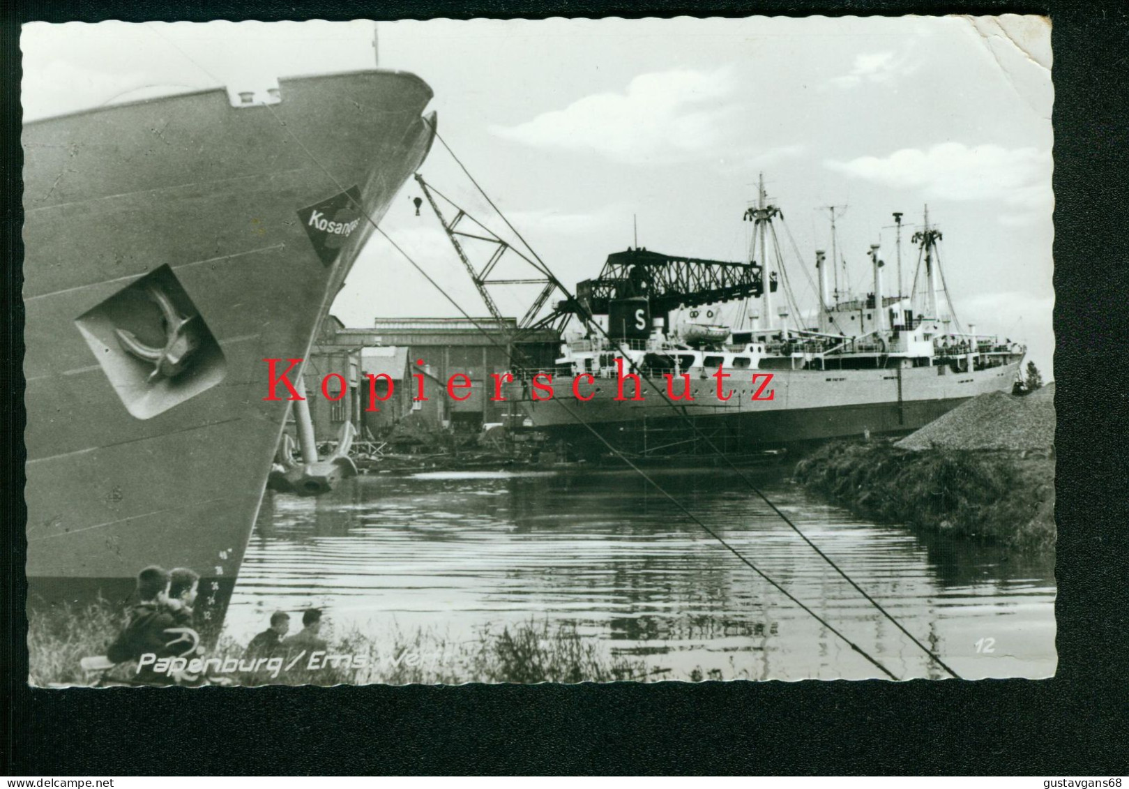 AK Papenburg, Ems, Werft, Emsland, Gel. 1964 Nach Brauweiler Bei Köln - Papenburg