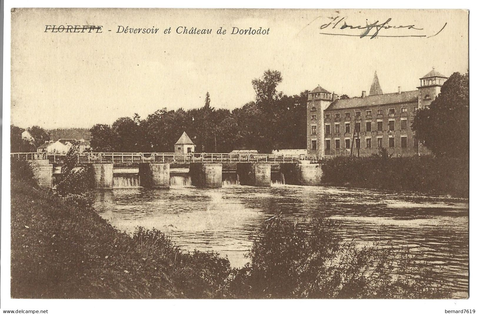 Belgique  -  Floreffe - Deversoir  Et    Chateau  De Dorlodot - Floreffe