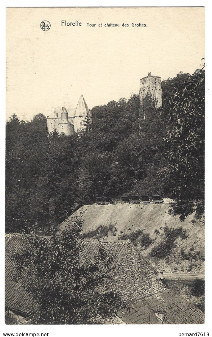 Belgique  -  Floreffe -    Tour Et Chateau  Des Grottes - Floreffe