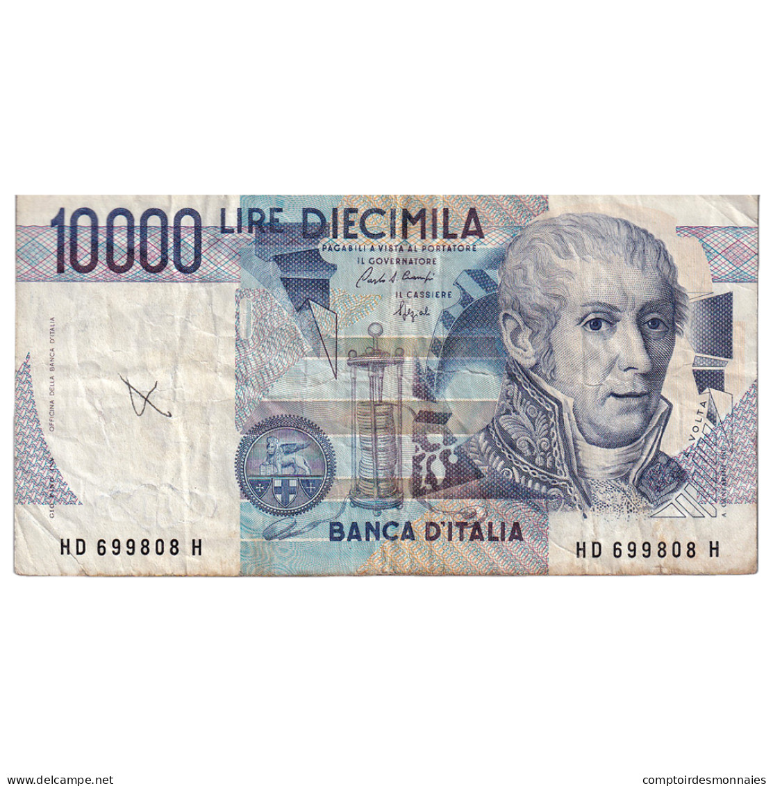 Billet, Italie, 10,000 Lire, 1984, 1984-09-03, KM:112b, TB - 10000 Liras