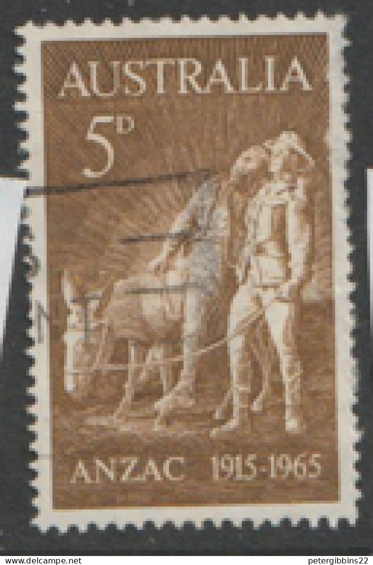 Australia   1965  SG 373  ANZAC     Fine Used - Oblitérés