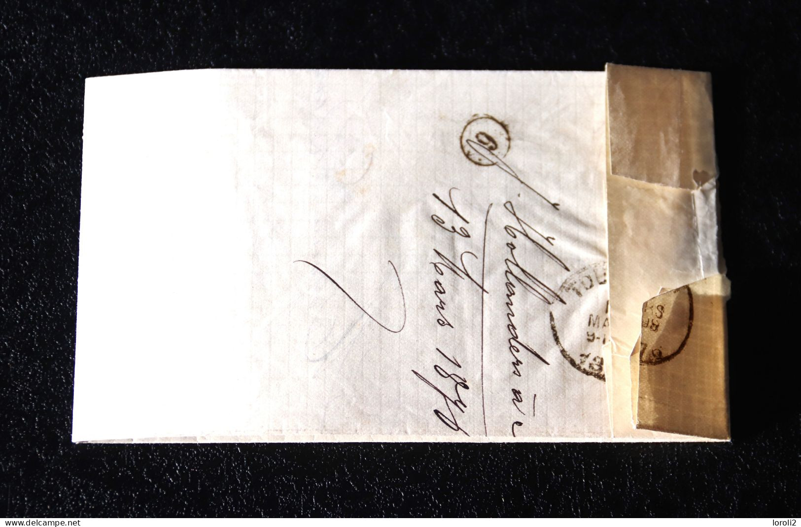 N°  30    SUR  ENVELOPPE -LETTRE  ( 1876 ) - Letter Covers