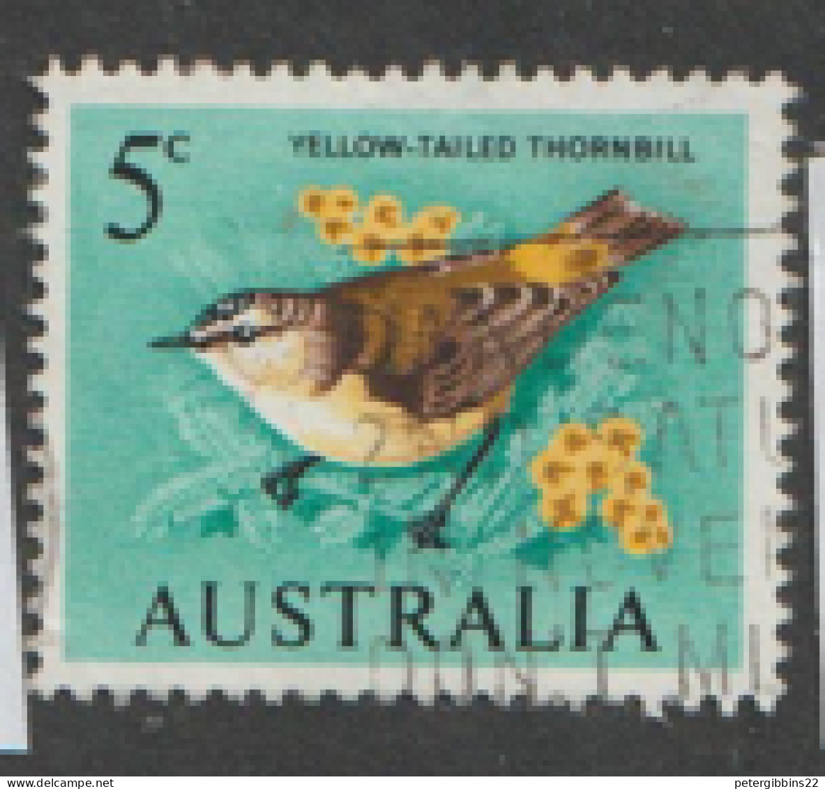 Australia   1966  SG 386  5c  Thornbill  Fine Used - Usados
