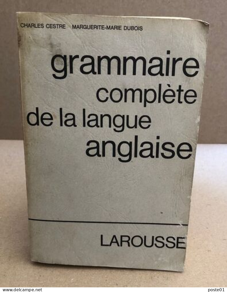 Grammaire Complete De La Langue Anglaise - Non Classés